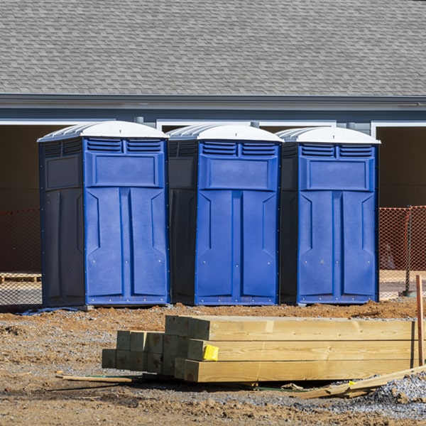 are there any additional fees associated with portable toilet delivery and pickup in Belchertown Massachusetts